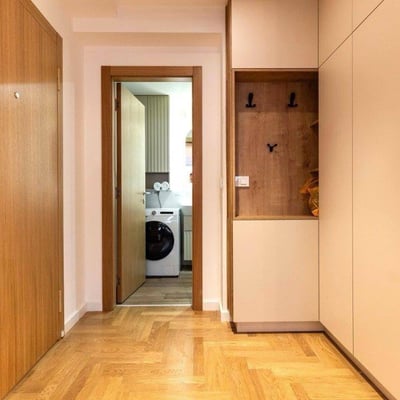 Alquiler de un luminoso apartamento de 2 habitaciones, 47 m², centro de la ciudad, Belgrado, Serbia